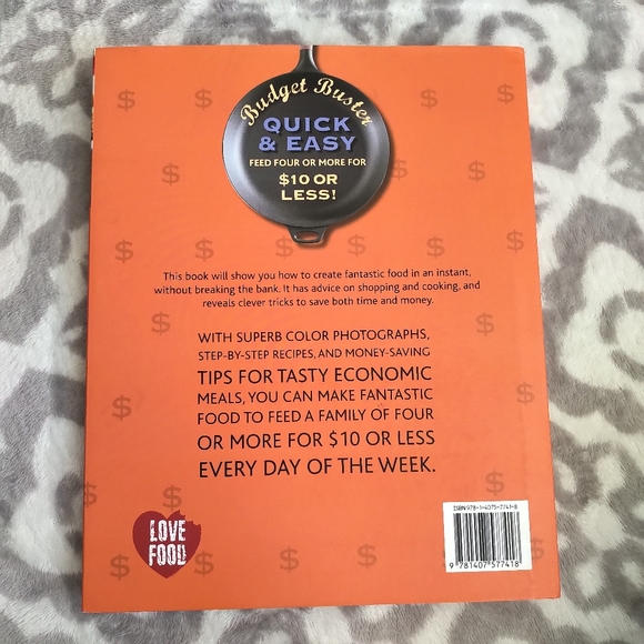 Budget buster quick & easy cookbook Feed four or more for $10 or less love food - Picture 2 of 7